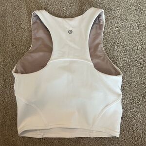 Lululemon high neck cropped tank